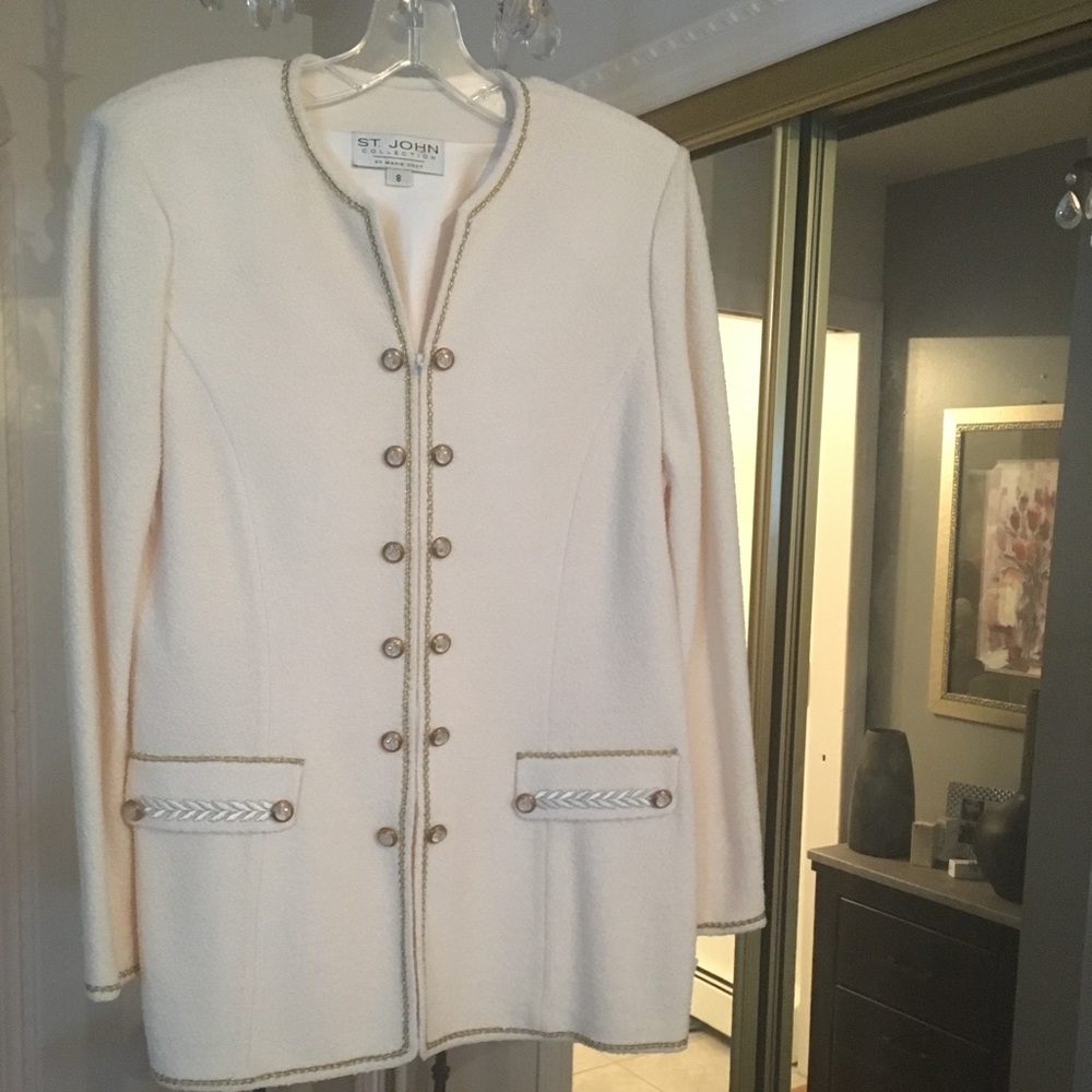 *NWT - ST JOHN Collection Santana Knit Jacket